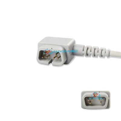 SpO2 Sensor Cable Compatible With CSI 503DX 3.0m Length with DB9-6P Plug Style for Adult Finger Clip