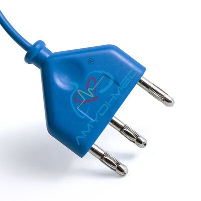 CE Certified Electrosurgical Cable with 3000mm Length and Soft PVC Material for Hospital Use