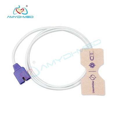9Pin Non-Woven Fabric Disposable SpO2 Sensor Compatible for Nellcor Pulse Oximetry Sensors