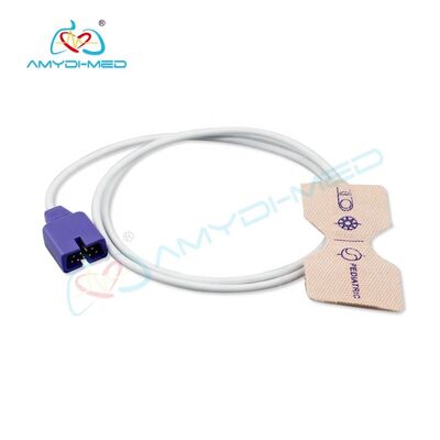 9Pin Non-Woven Fabric Disposable SpO2 Sensor Compatible for Nellcor Pulse Oximetry Sensors