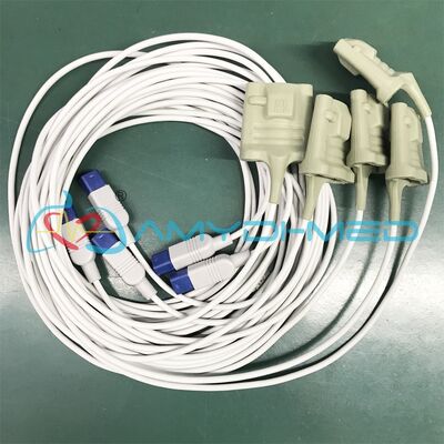 Reusable SpO2 Sensor Compatible With Philips TPU Material 3 Meters Cable for Hospital and Home Use