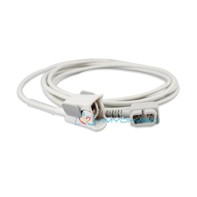 Reusable SpO2 Sensor with TPU Jacket and 3 Meters Length CE/ISO13485 Certified SpO2 Extension Cable