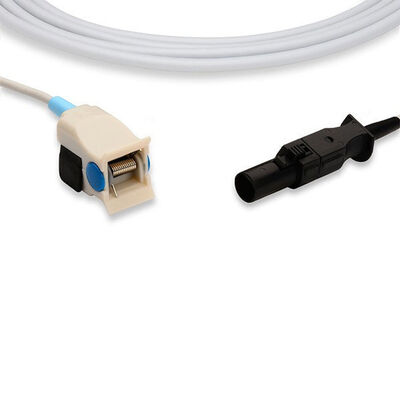 Reusable SpO2 Sensor with Round-6 Pin and TPU Material for ECG Cable with 2.4M Cable Length