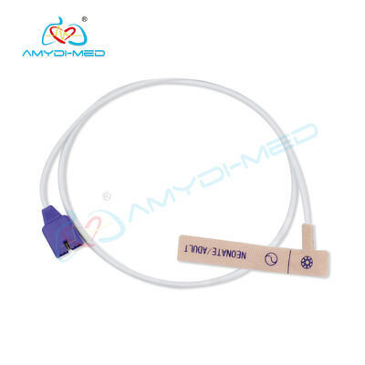 Compatible for Nellcor Max DS-100a Disposable SpO2 Sensor with Non-Woven Material and ISO 13485 Certification