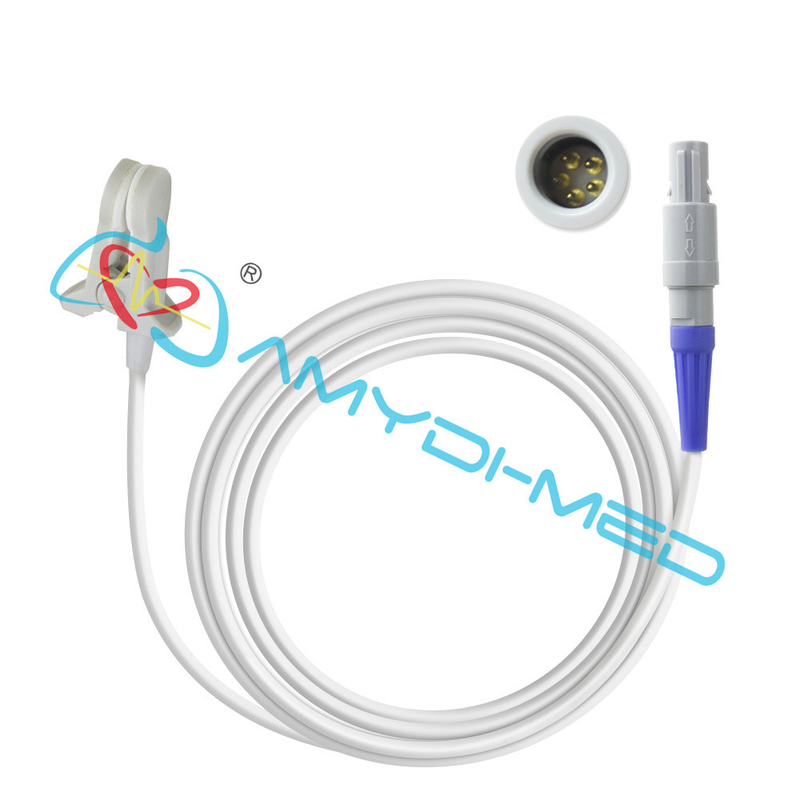 5 Pin Ear Probe Pulse Oximeter Goldway UT4000A UT4000C Stable Operation