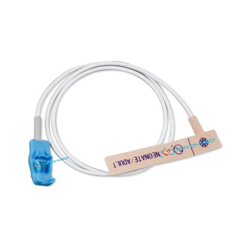 TPU Tube Materials Disposable Spo2 Sensor Datex Ohmeda TS-AF-25 TS-AF-10 Disposable Oximeter Sensor