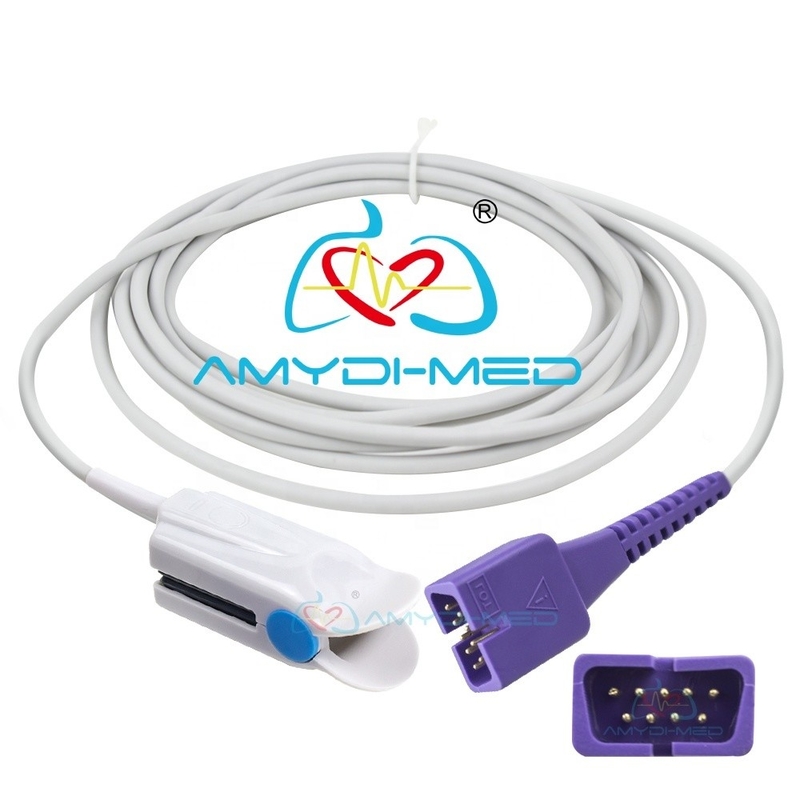 Nellcor Max Oximeters Reusable SpO2 Sensor 9 Pin Finger Spo2 Sensor