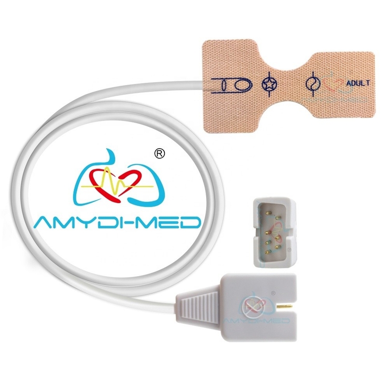 ISO13485 Certified Disposable Spo2 Sensor 0.9M Cable Length Infant Spo2 Sensor