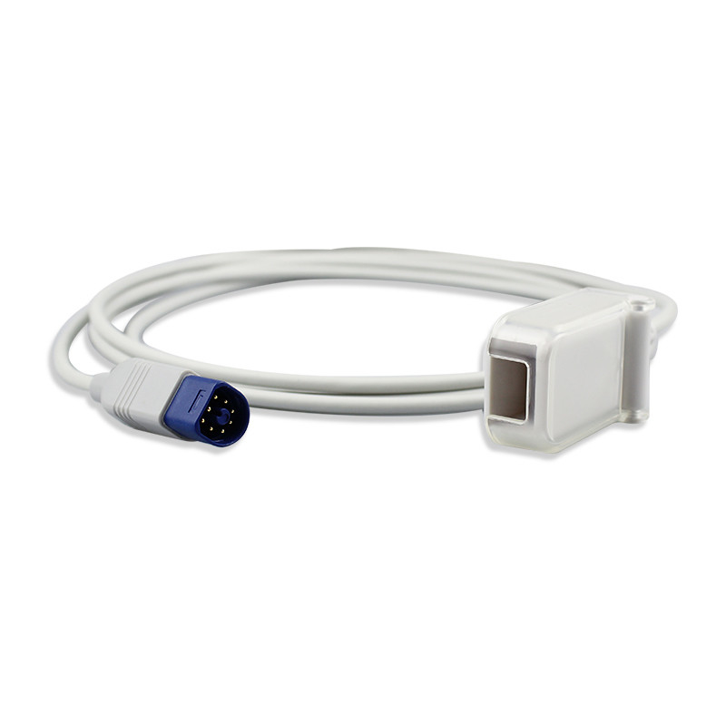 8 Pin Nellcor Spo2 Extension Cable Medical Spo2 Sensor Cable With Philips HP