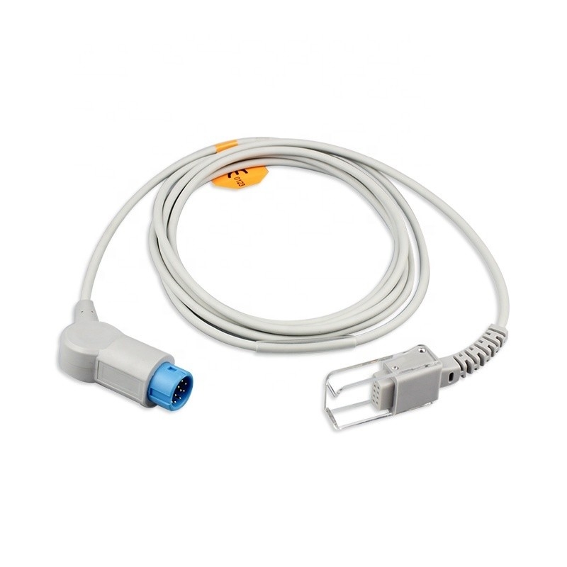 Ultraviolet Light Disinfecting SpO2 Adapter Cable Medical Accessories Nellcor Spo2 Extension Cable