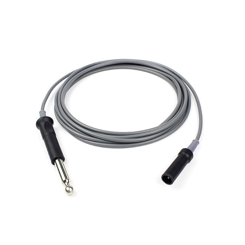 Class I Electrosurgical Cables Silicone Monopolar Cable With Berchtold Martin And ERBE