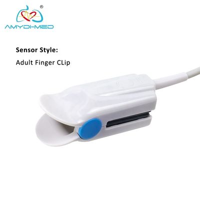 Ultraviolet Light Adult Finger Reusable Spo2 Sensor Pulse Cable Mindray ...