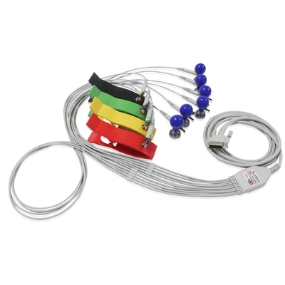 Biocare Dongjiang Edan Ekg Cords 10 Lead With Chest Suction And Limb Clamp ECG Electrodes