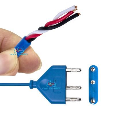 Kabel Elektrokirurgi Berfrekuensi Tinggi Bipolar dengan Perlindungan Keamanan Lembar untuk Diatermi Bedah